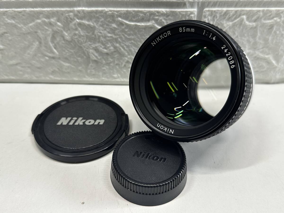T3201 Nikon ニコン NIKKOR F1.4 Ai-s 85mm 単焦点レンズ 動作未確認拍卖