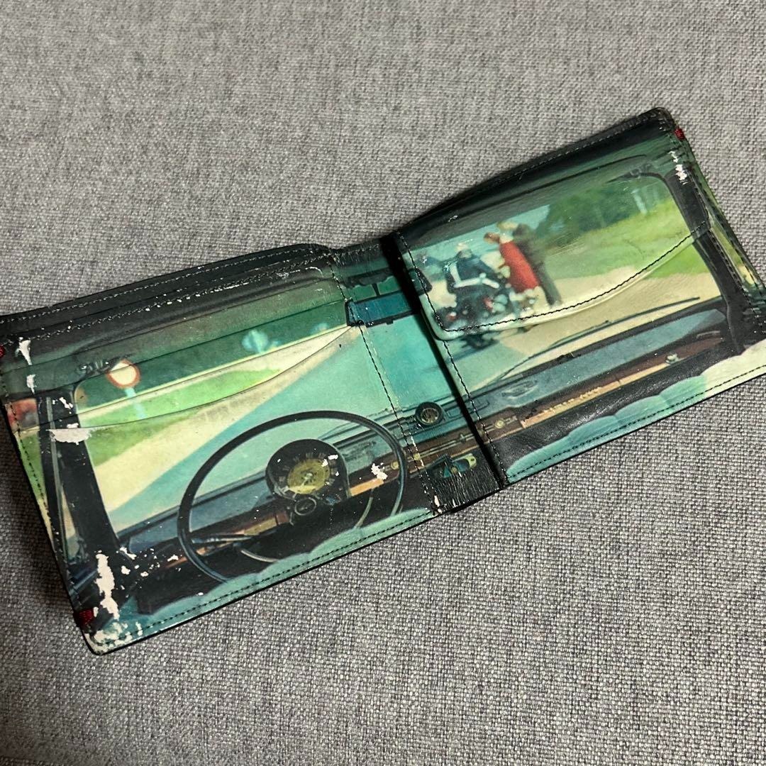 ポールスミス 財布 二つ折り プリント ロゴ ブラック拍卖