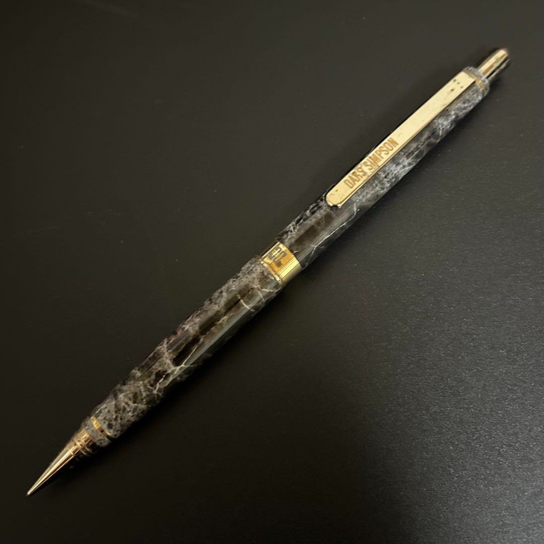 daks simpson シャープペン マーブルブラック 廃番 廃盤拍卖