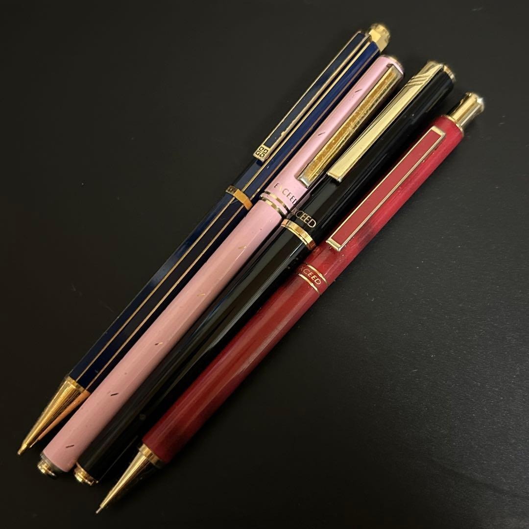 三菱鉛筆 uni exceed GIVENCHY シャープペン ボールペン拍卖