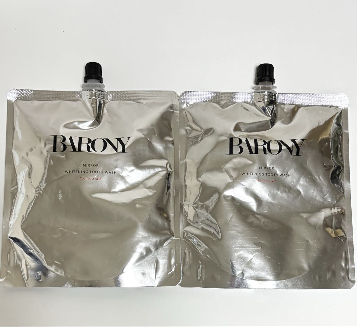 バロニー BARONY ミラー ホワイトニング トゥースウォッシュ 270ml 2袋 液体歯みがき拍卖
