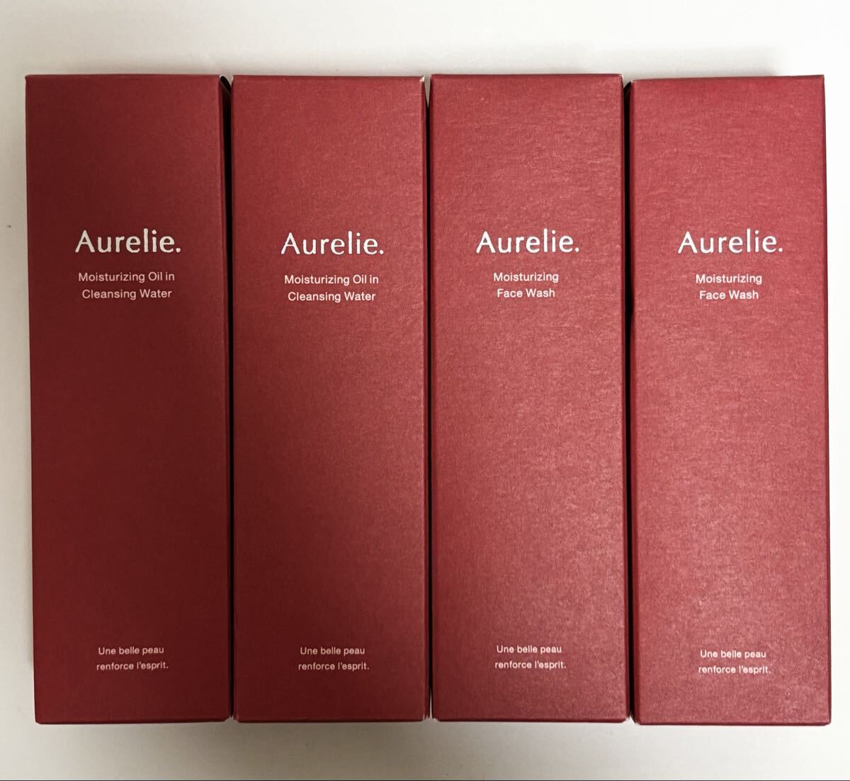 Aurelie オレリー モイストオイルイン クレンジングウォーター 150ml 2本 モイストフェイスウォッシュ 100g 2本拍卖