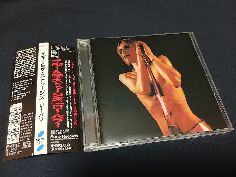 IGGY AND THE STOOGES イギー&ザ・ストゥージズ IGGY POP イギー・ポップ◆『ロー・パワー』日本盤CDユーズド品拍卖
