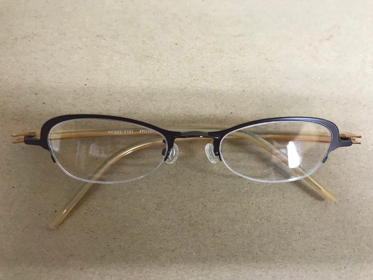 メガネ フレーム アイディーシー EYE'DC RE603 47□20-145 2107 定価27,500 定形外 送料無料 f20拍卖