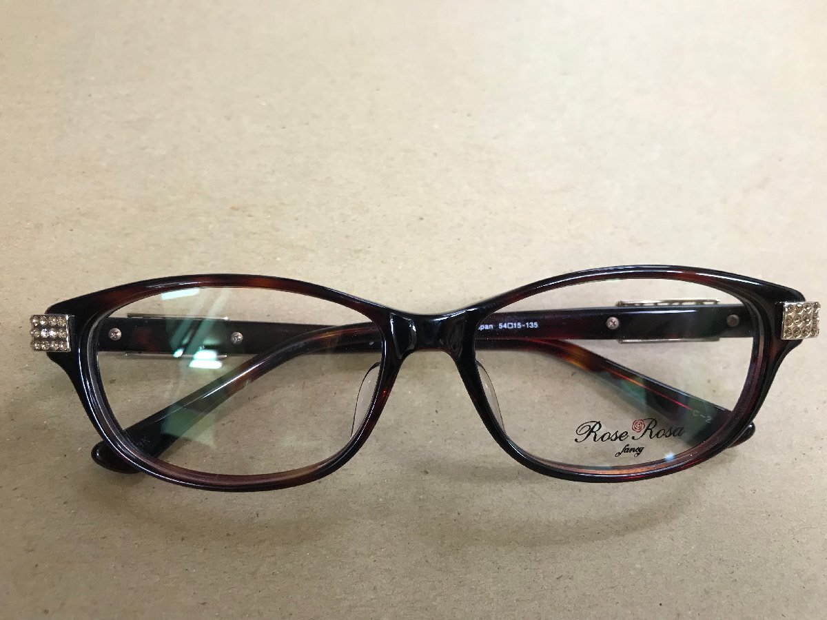 メガネ フレーム ローズローサ ROSE ROSA PRF-103 54□15-135 C-2 定価121,000 レターパック 送料無料 f29拍卖