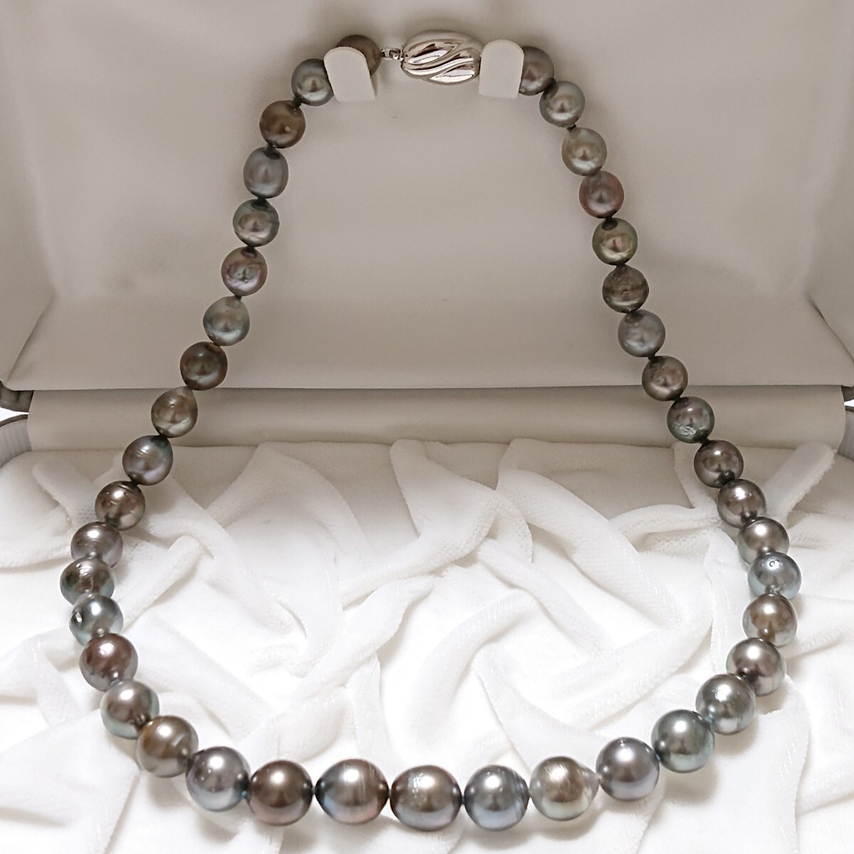 黒蝶真珠 照り強 本真珠 ネックレス Y2509181208-4拍卖