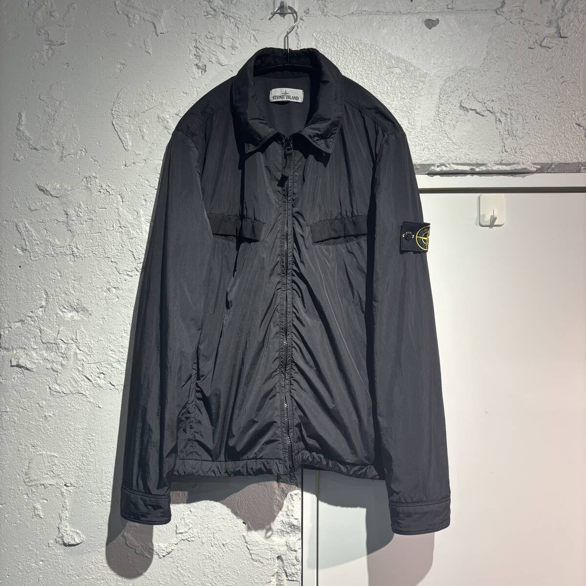 STONEISLAND ストーンアイランド 16AW Lining Nylon Jacket ナイロンジャケット 6515Q0823 ブラック size:S【表参道A10】拍卖