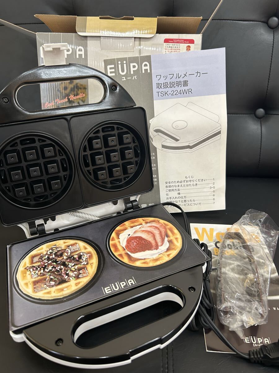 om/松 10e48 未使用 ワッフル ホットサンドメーカー ワッフルメーカー拍卖