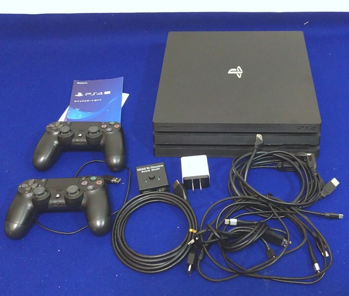 TR19◆SONY ソニー◆PlayStation4 Pro本体 CUH-7200B コントローラー PS4拍卖