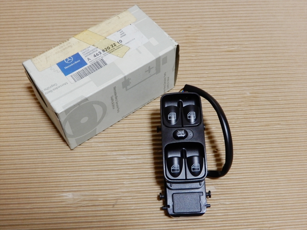 即決!W463 Mercedes ベンツ Gクラス 純正 パワーウィンドウスイッチ A4638202210 未使用品!拍卖