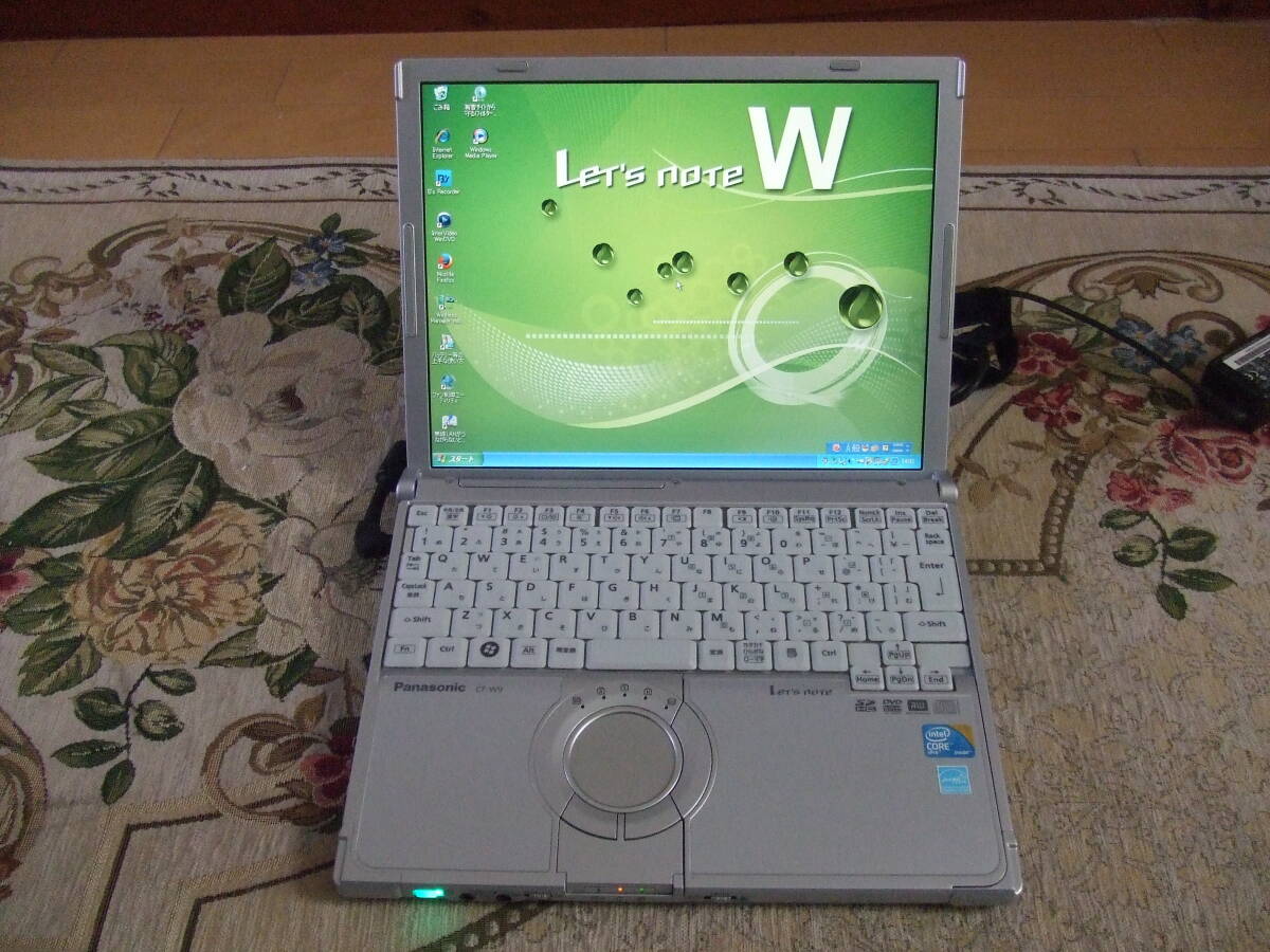 きれい XP Panasonic CF-W9J Core2 1.60GHz/120GB SSD/4GB/Multi/office2007拍卖