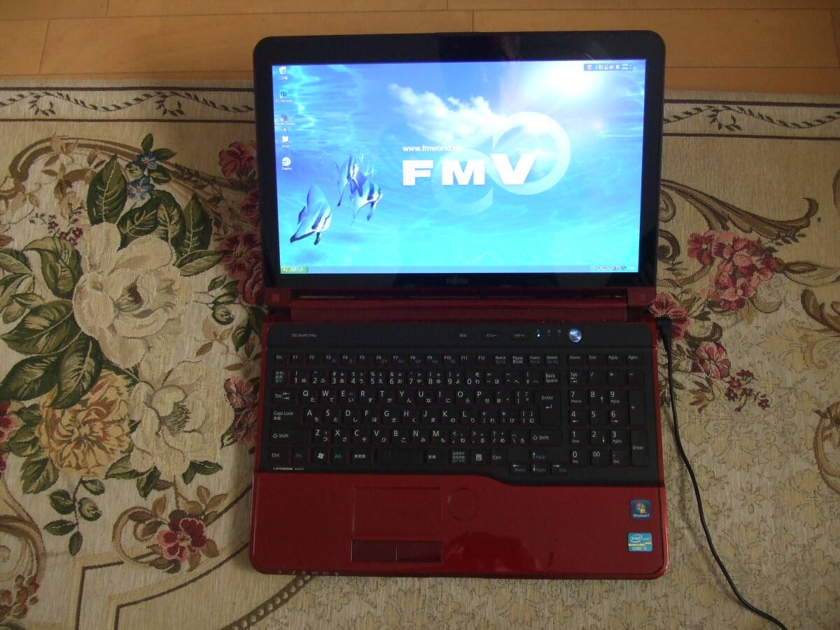 美品 XP 富士通 LIFEBOOK AH56/E Core i5 2.50GHz office2007 4GB 320GB Blu-Ray拍卖