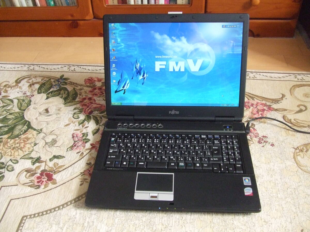きれい XP FUJITSU FMV-BIBLO NF/C70 Core2.P8600 2.40GHz/4GB/320GB/office2007/Multi拍卖