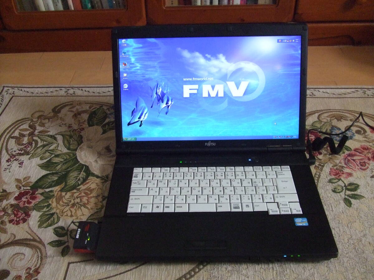 きれい XP 富士通 LIFEBOOK A561/D Core i5 2.50GHz office2007 4GB 320GB Multi拍卖