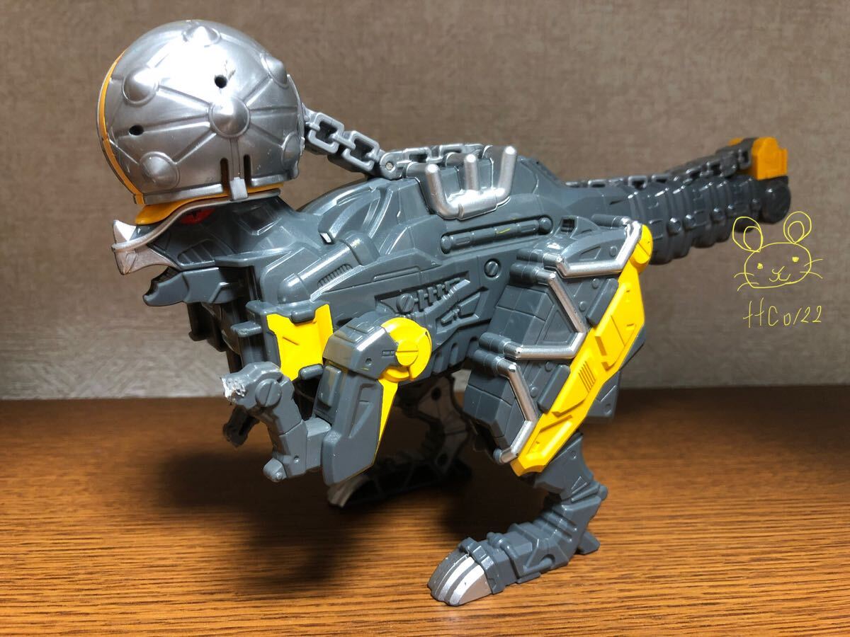 ジャンク品 バンダイ 獣電戦隊キョウリュウジャー 【獣電竜シリーズ04 ブンパッキー 破損,欠品有り】拍卖