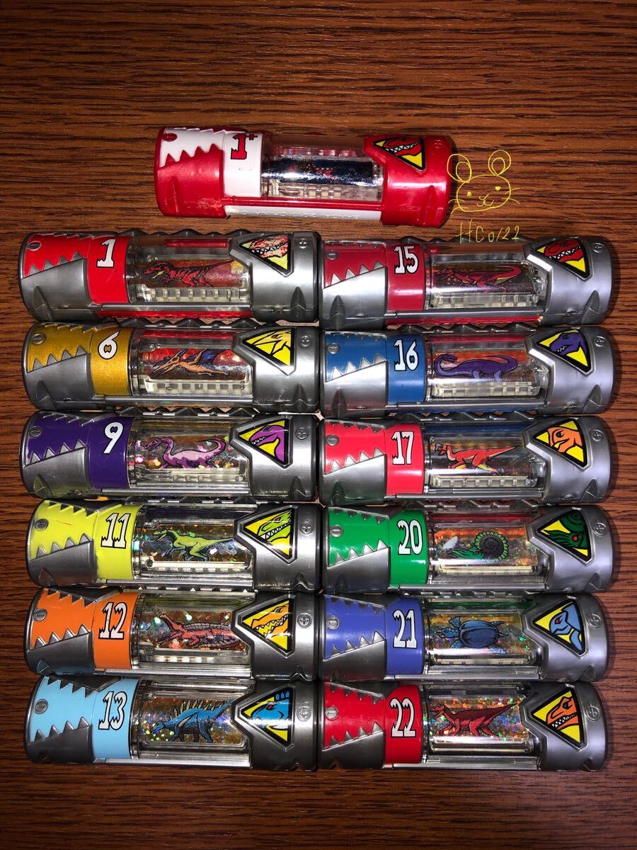 ジャンク品 バンダイ 獣電戦隊キョウリュウジャー 【獣電池 計13種セット 】拍卖