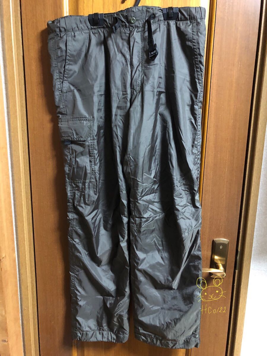 中古品 UNIQLO(ユニクロ) 防寒パンツ カーゴパンツ 裏起毛 Mサイズ カーキ拍卖