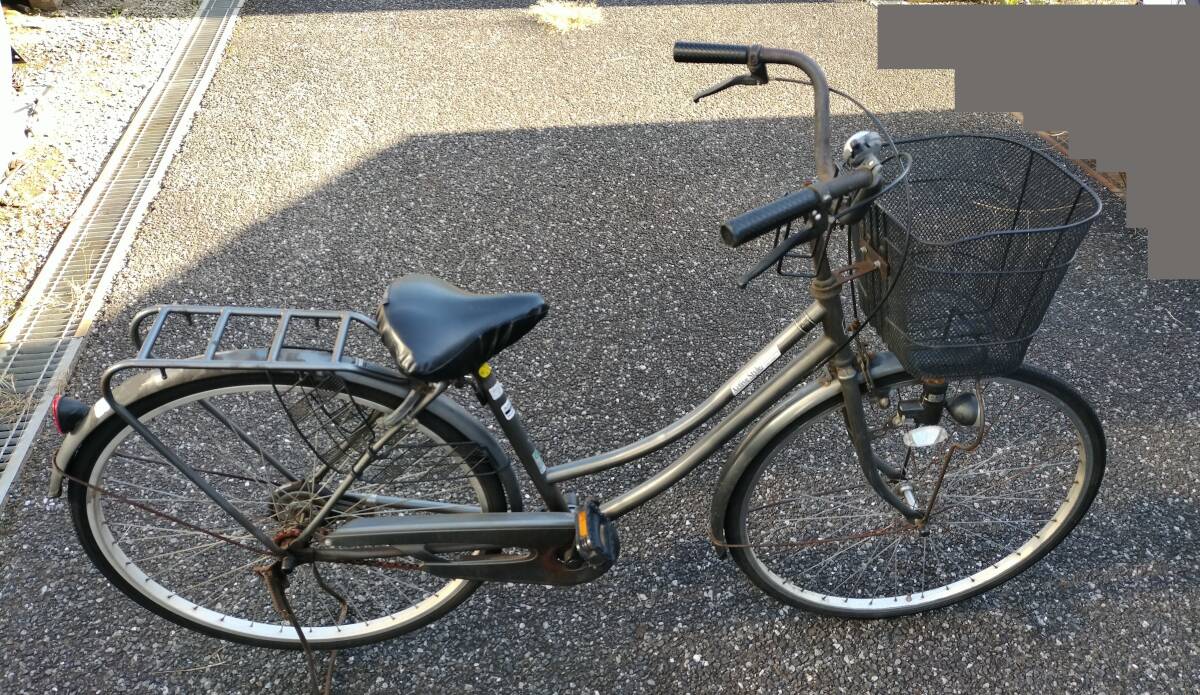 自転車 ママチャリ 27インチ LEDライト 訳あり 手渡し配達限定 千葉拍卖