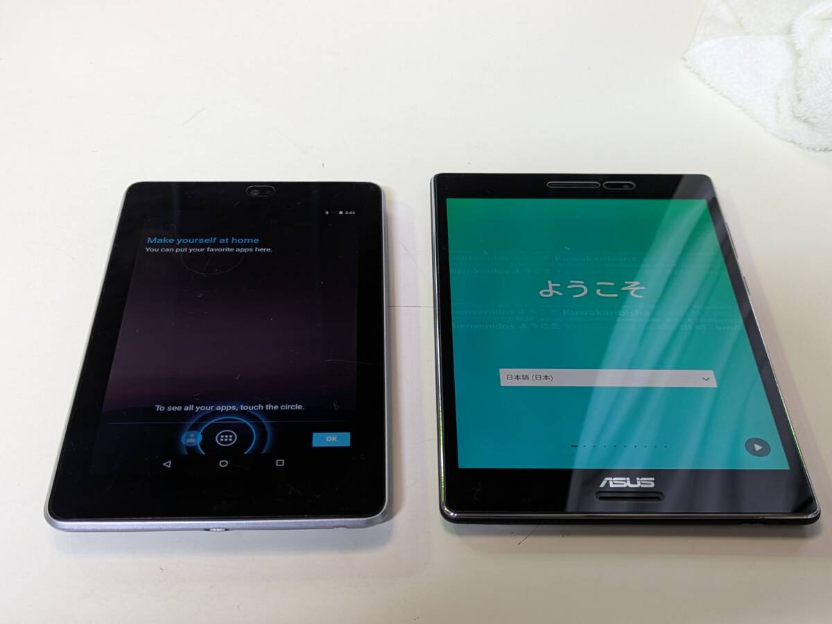 【2台セット】ASUS エーサス Zen Pad P01MA / Google NEXUS 7 タブレット拍卖