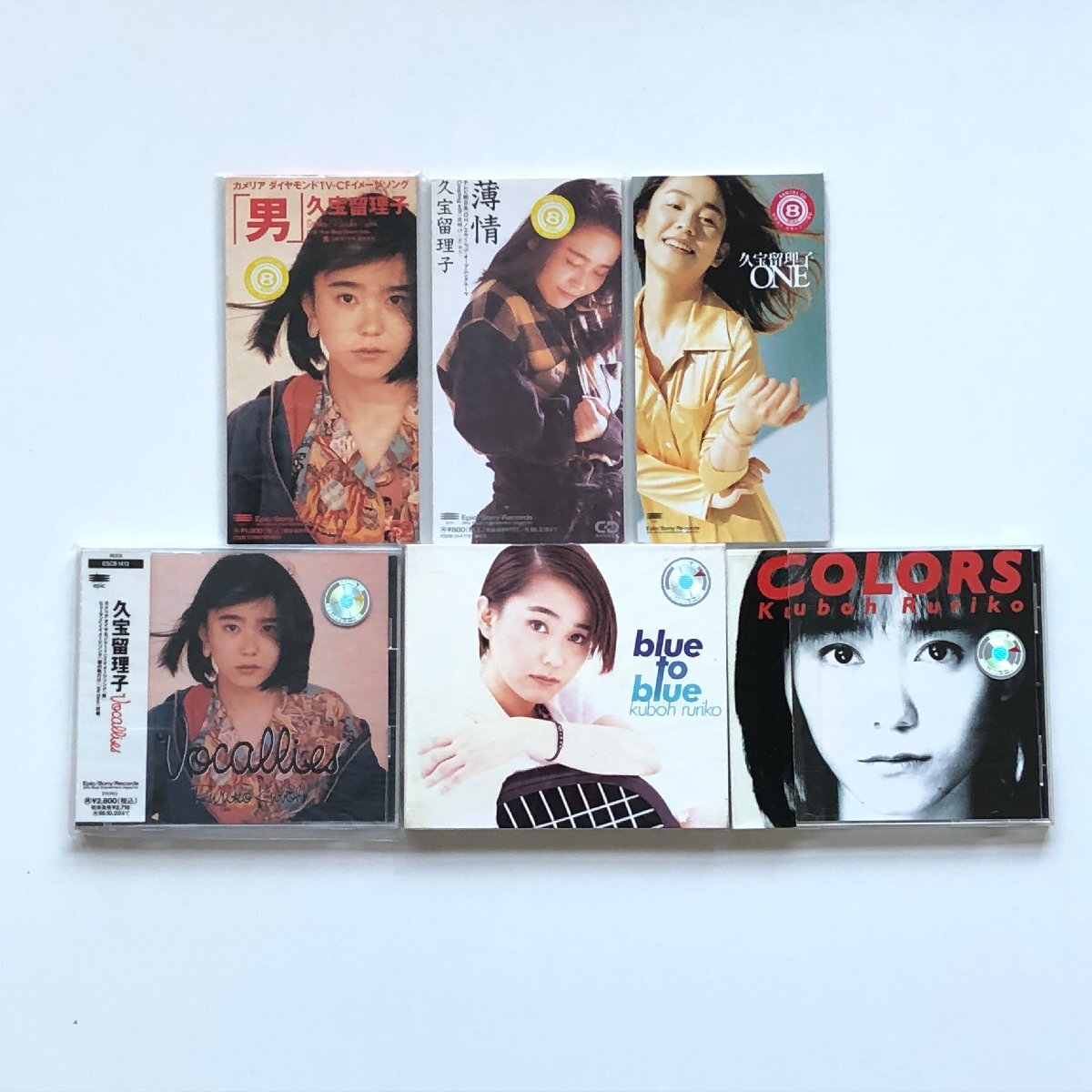 ●一円スタート●久宝留理子 CD 6 枚セット まとめ売り /am-Z-116-4731-.3/薄情/Vocallies/「男」/CFイメージソング カメリアダイアモンド拍卖