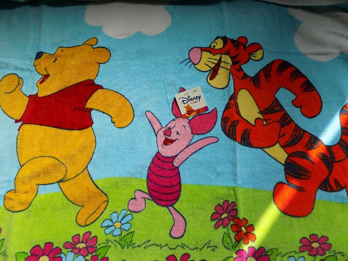 ●一円スタート●【新品】くまのプーさん 大判バスタオル/mo-K-66-5793/安い/きれい/お洒落/可愛い/吸水速乾/タオル/ギフト/キャラクター拍卖