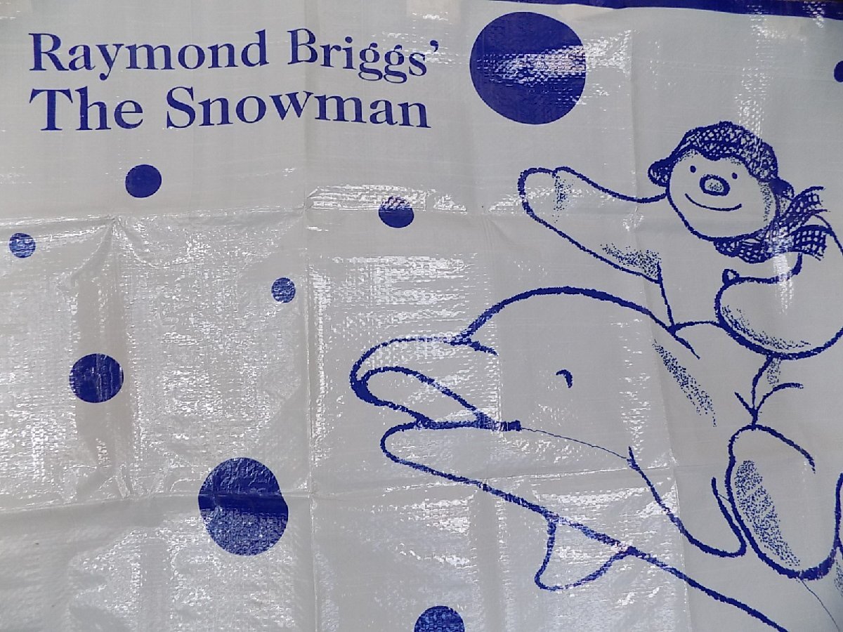 ●●一円スタート●Reymond Brigg's The snowman スノーマン レジャーシート/mo-K-73-6019/安い/屋外/アウトドア/便利/ピクニック/敷物拍卖