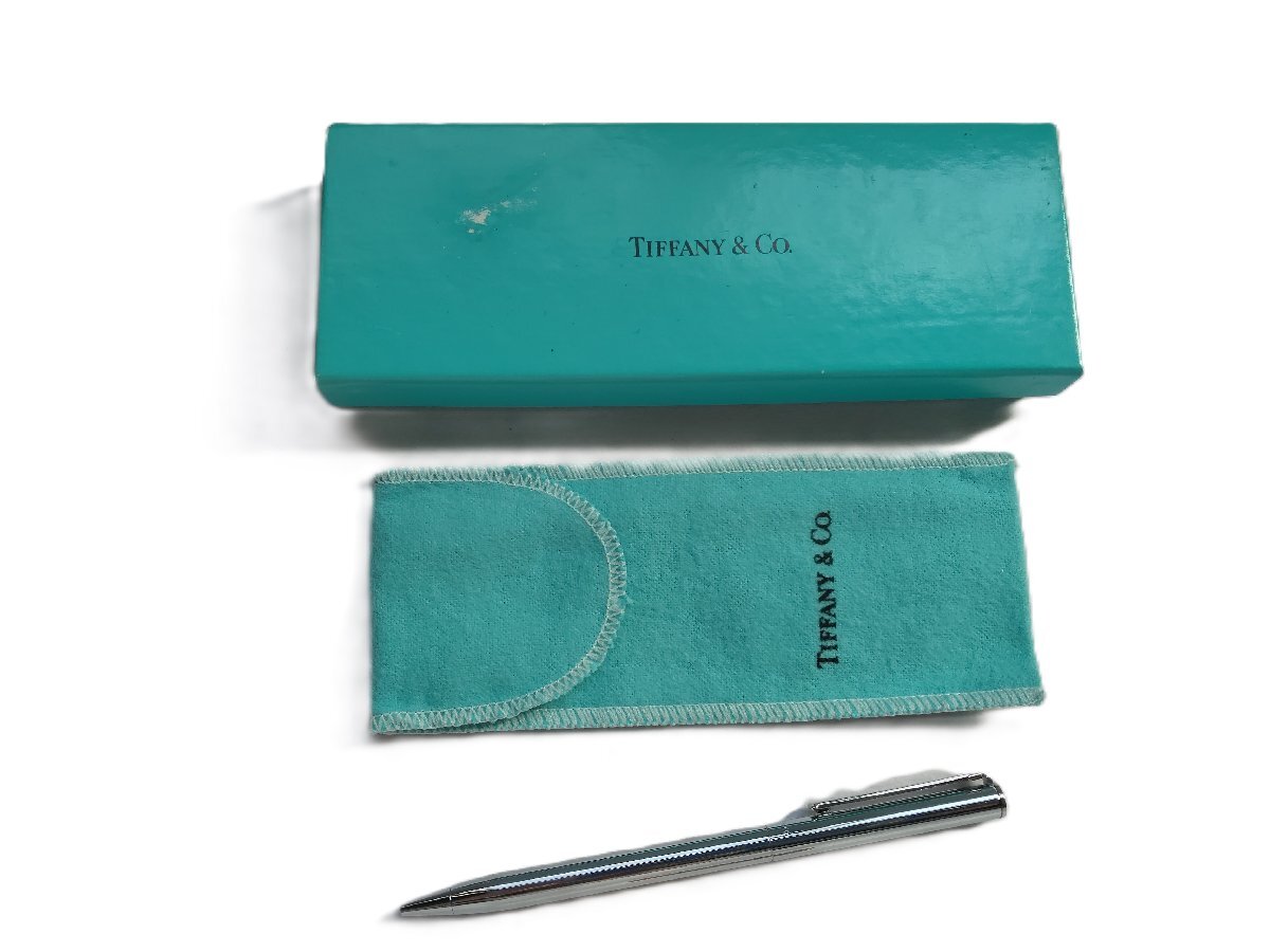 ●【箱袋付き】TIFFANY&Co ティファニー ボールペン/mo-A-215-6138-1.4/きれい/安い/お洒落/正規品/本物/筆記具/文房具/事務/オフィス拍卖