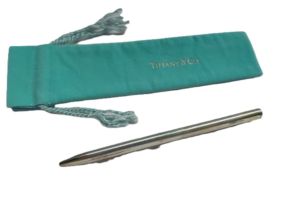 ●【箱袋付き】TIFFANY&Co ティファニー SV925ボールペン/mo-A-215-6137-1.9/きれい/安い/お洒落/正規品/本物/スターリングシルバー/銀拍卖