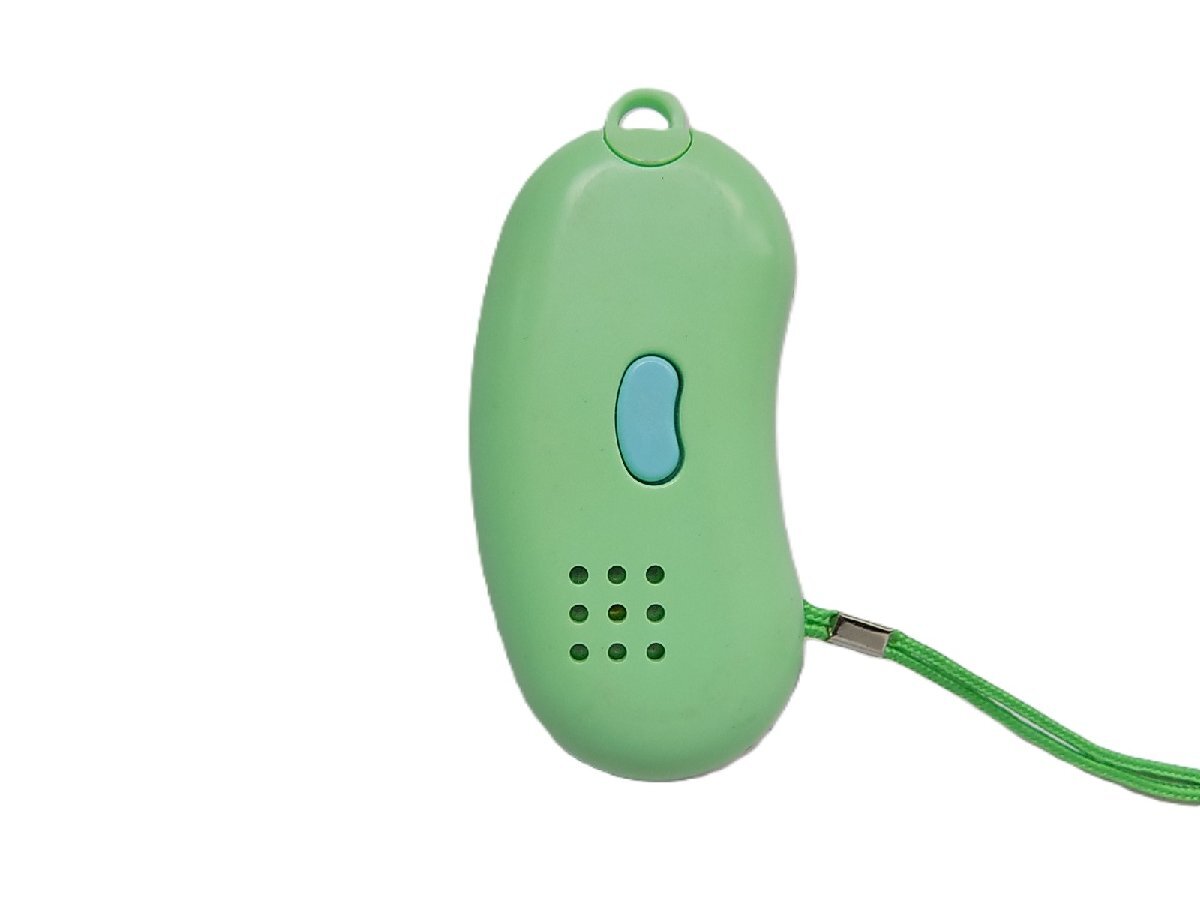 ●一円スタート●グリーン防犯ブザー/mo-K-60-5609/防犯アドバイザー/小学生/男の子/女の子/子供/大人/防犯グッズ/ランドセル固定/犯罪拍卖
