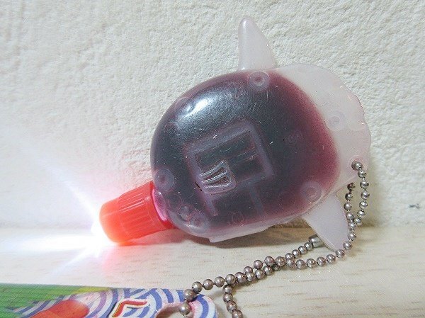 ●一円スタート●魚型 しょうゆ差し LEDミニライト BC/ad-K-53-5357-.2/ミニライト/しょう油/しょうゆ/キーホルダー/アウトドア拍卖