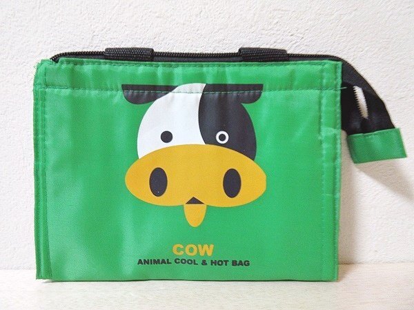 ●一円スタート●ANIMAL COOL&HOT BAG 保温保冷バッグ/ad-K-54-5369-.2/バッグ/保温保冷バッグ/女の子/ランチバッグ/離乳食/どうぶつ拍卖