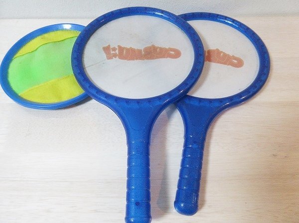 ●一円スタート●CLUB MU ドンドンパドルセット+キャッチトス ゲームのキャッチ1個/ad-K-44-5124-.15/屋外スポーツ/キャッチボール拍卖