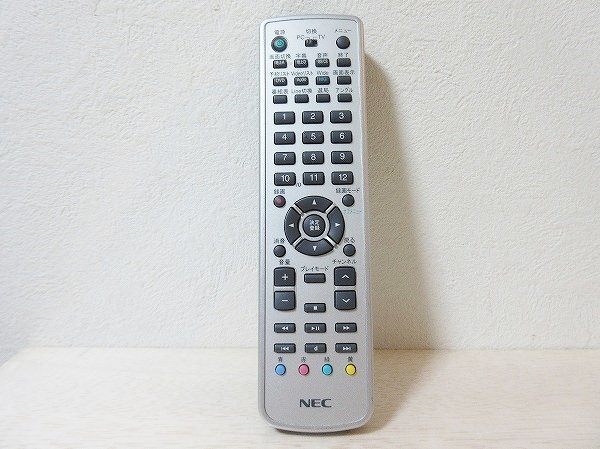 ●一円スタート●NEC テレビリモコン RRC9000-8103LM/ad-K-34-4865-.15/純正リモコン/テレビ/音量調節 /快適/リモコンボタン/TV用拍卖