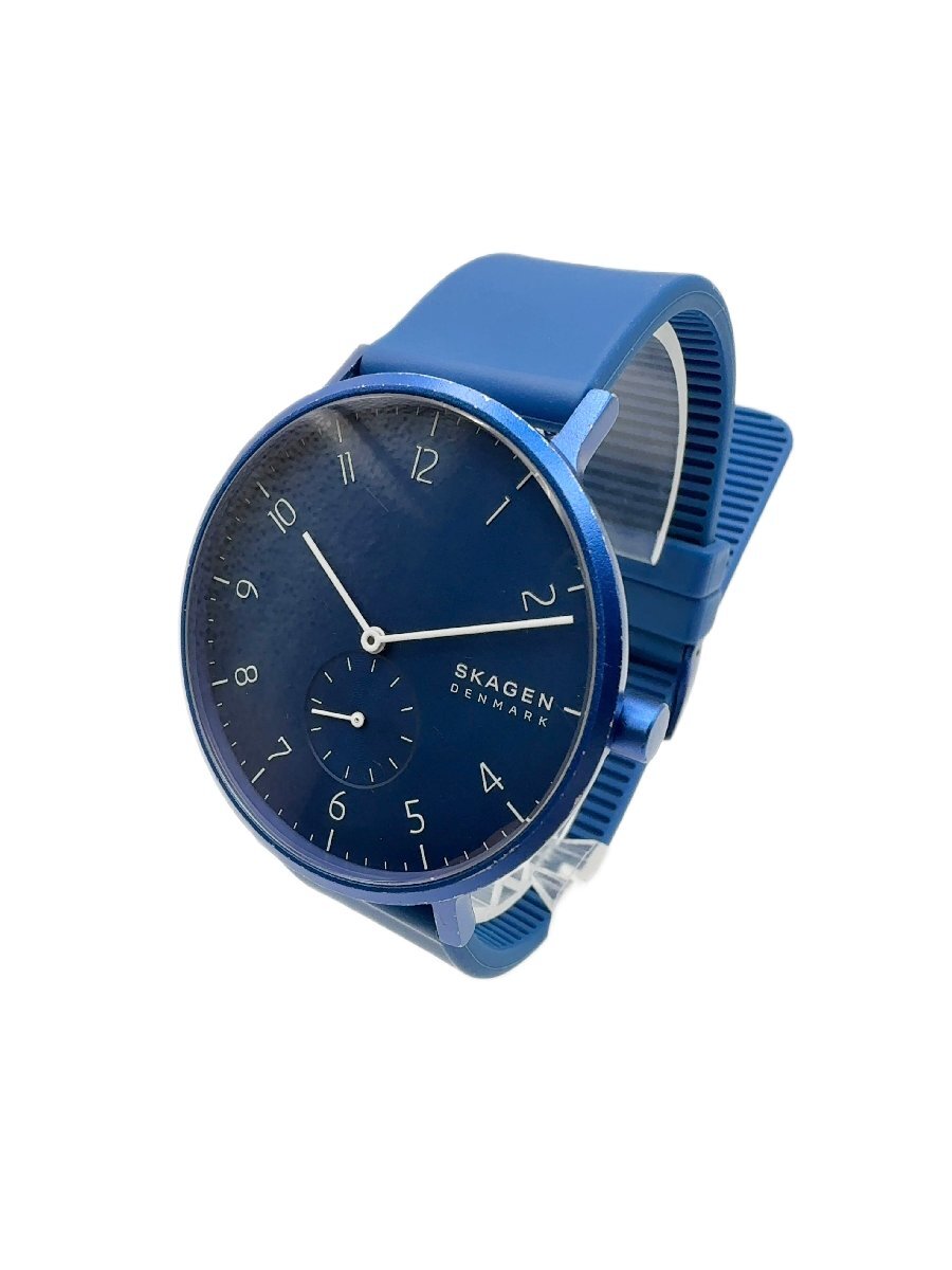 スカーゲン SKAGEN 腕時計 新品電池 AAREN アレン SKW6508 マリンブルー 三針 クォーツ/mi-A-214-5933-1.0/カジュアル/軽量拍卖