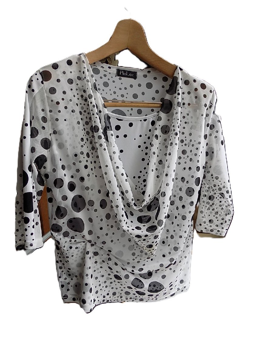 HOLEE 七分袖ブラウス/mo-FH-18-6196/お洒落/高級/上質/独自/モダン/肌触/3/4 スリーブ/軽やか/着心地/季節の変わり目/室内/空調対策拍卖