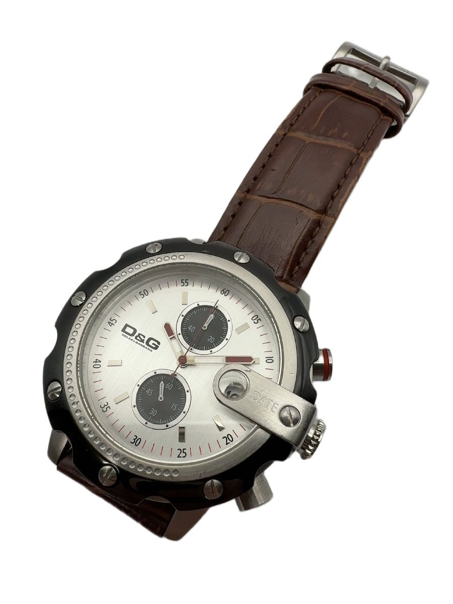 DOLCE & GABBANA ドルチェ&ガッバーナ クロワゼット DW0401 クォーツ クロノグラフ 腕時計/mi-A-211-5751-6.67/スタイリング/大きいサイズ拍卖