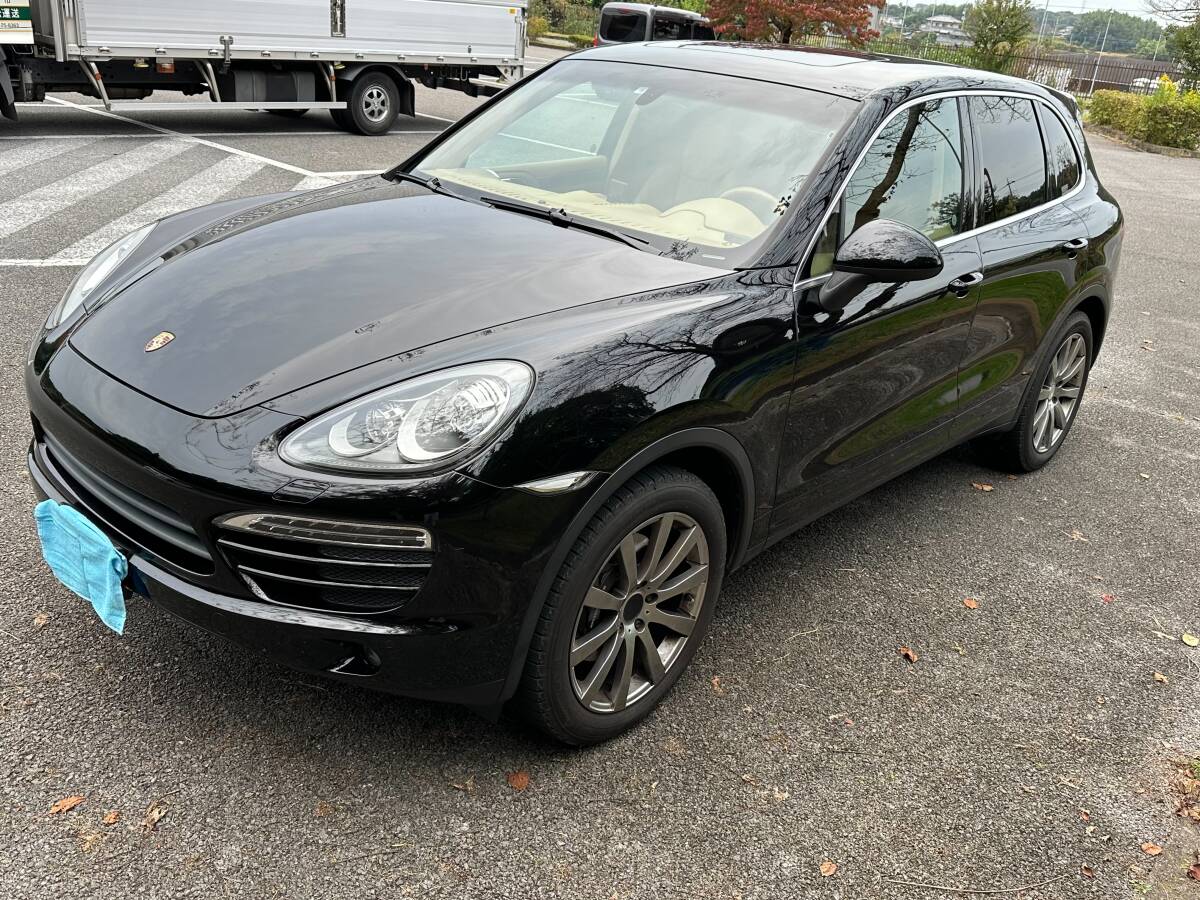 ポルシェ カイエン 左ハンドル 車検令和9年6月27日まで拍卖