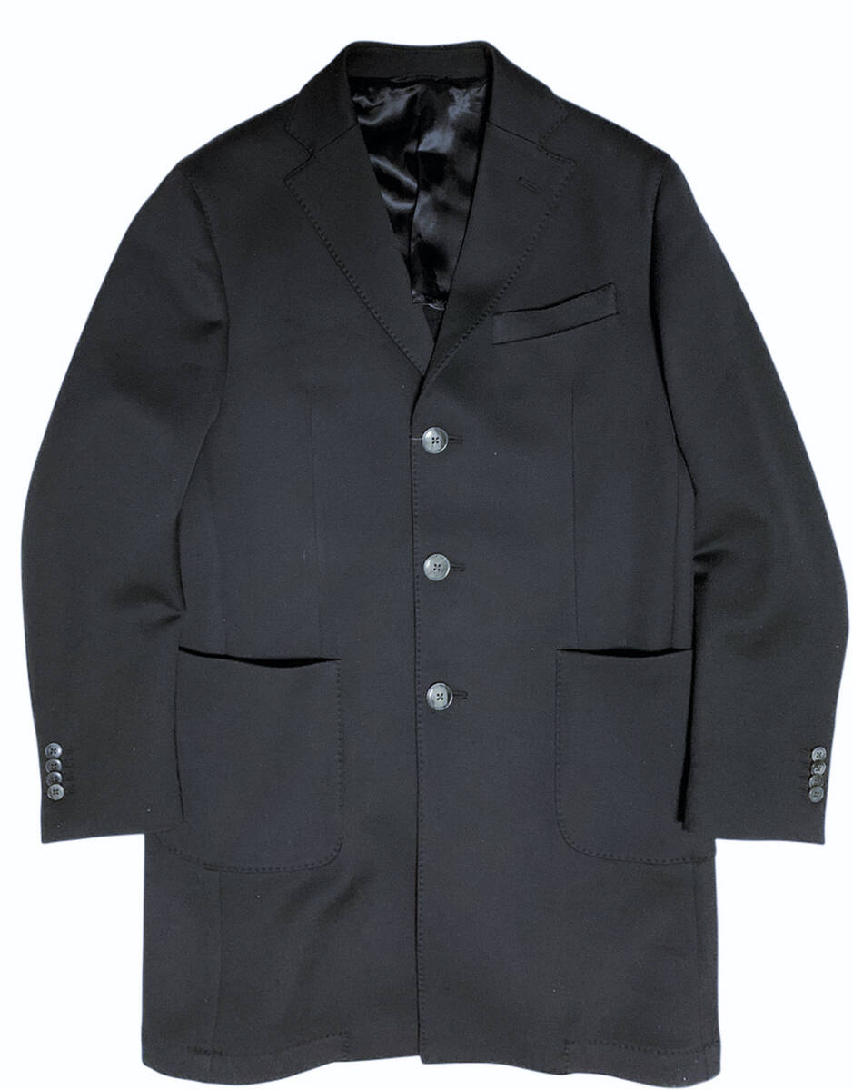 Sale【本物】 COLOMBO コロンボ メンズコート ブラック サイズ50 イタリア製拍卖