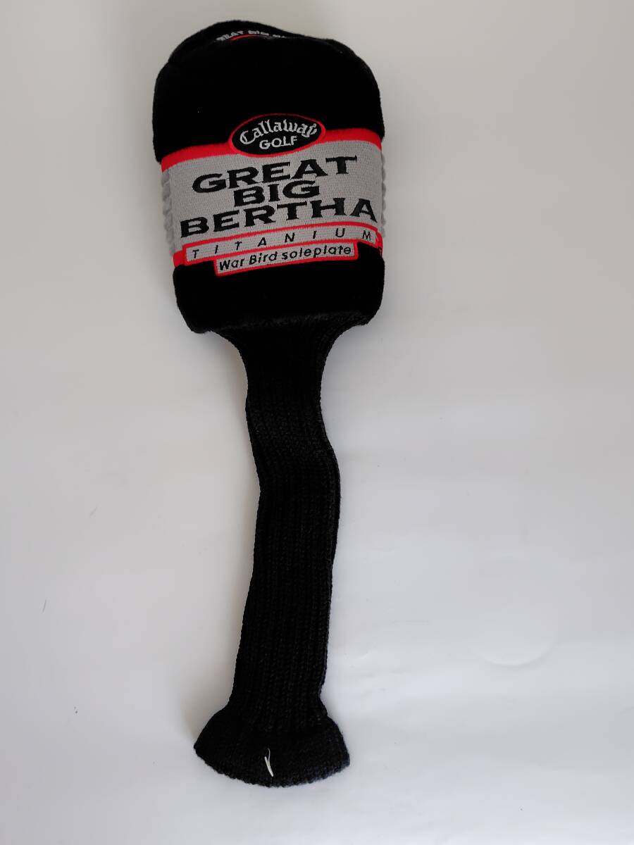 Callaway GOLF キャロウェイGREAT BIG BERTHA ヘッドカバー ボアニット ブラック拍卖