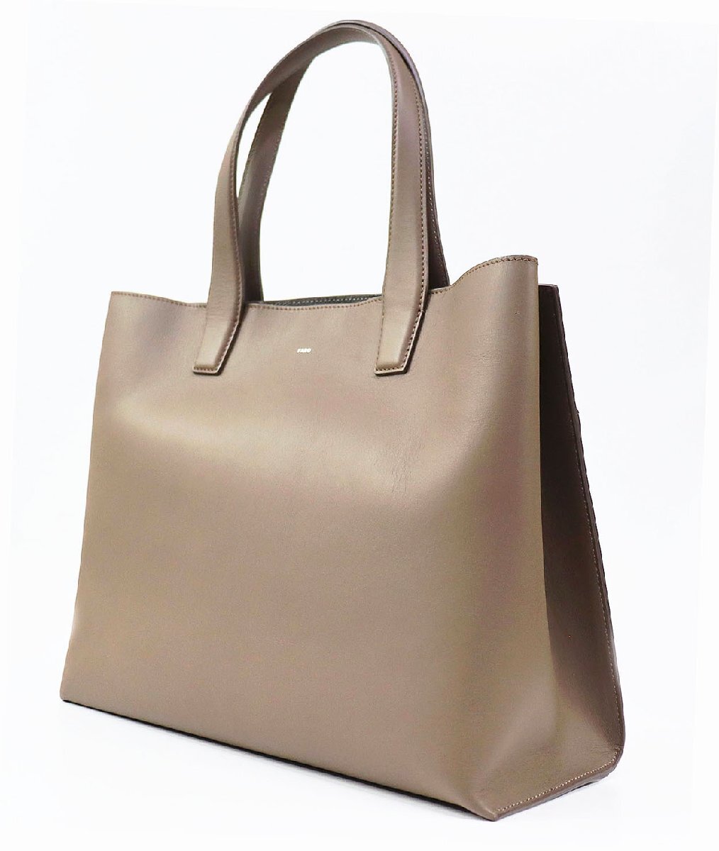 FARO (ファーロ) Calma Tote Large - Noce - / カルマトート ラージ F2311B101 極美品 / A4対応 / トートバッグ / 牛革拍卖