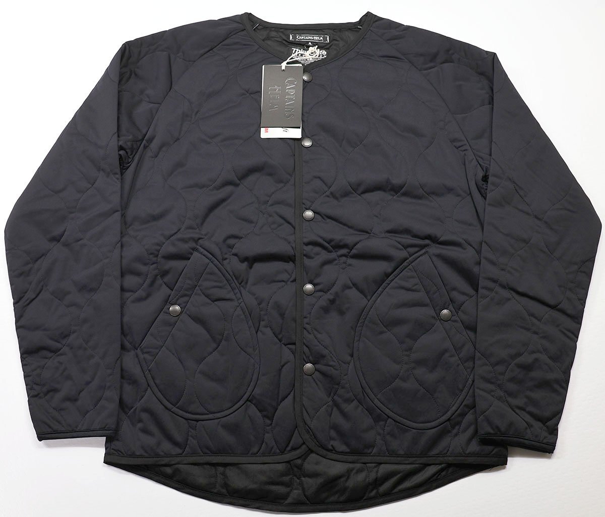 CAPTAINS HELM (キャプテンズヘルム) LEVEL5 #Thinsulate SOFT SHELL JKT / ソフトシェルジャケット CH17-AW-J02 未使用品 ブラック M拍卖