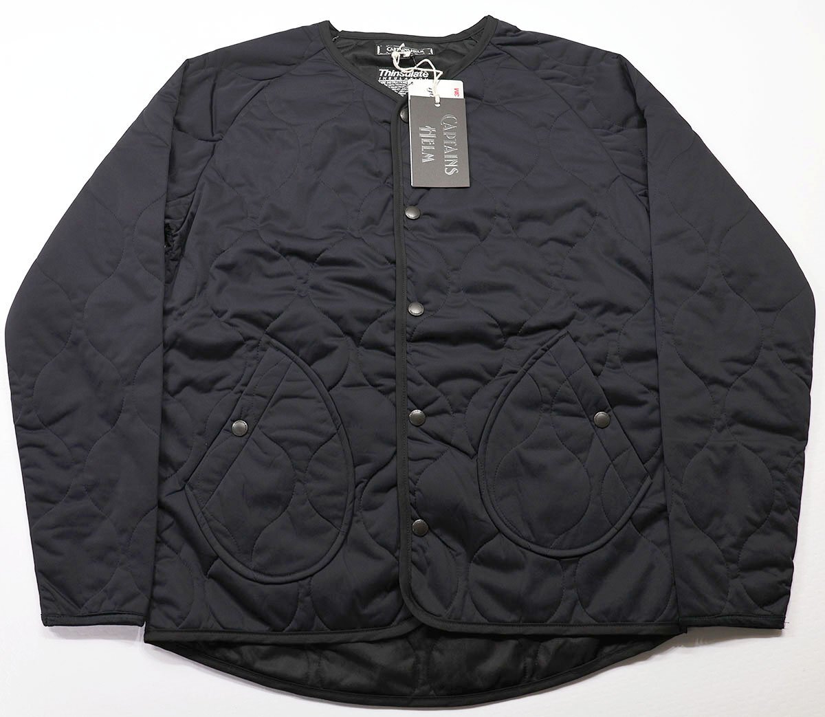 CAPTAINS HELM (キャプテンズヘルム) LEVEL5 #Thinsulate SOFT SHELL JKT / ソフトシェルジャケット CH17-AW-J02 未使用品 ブラック S拍卖
