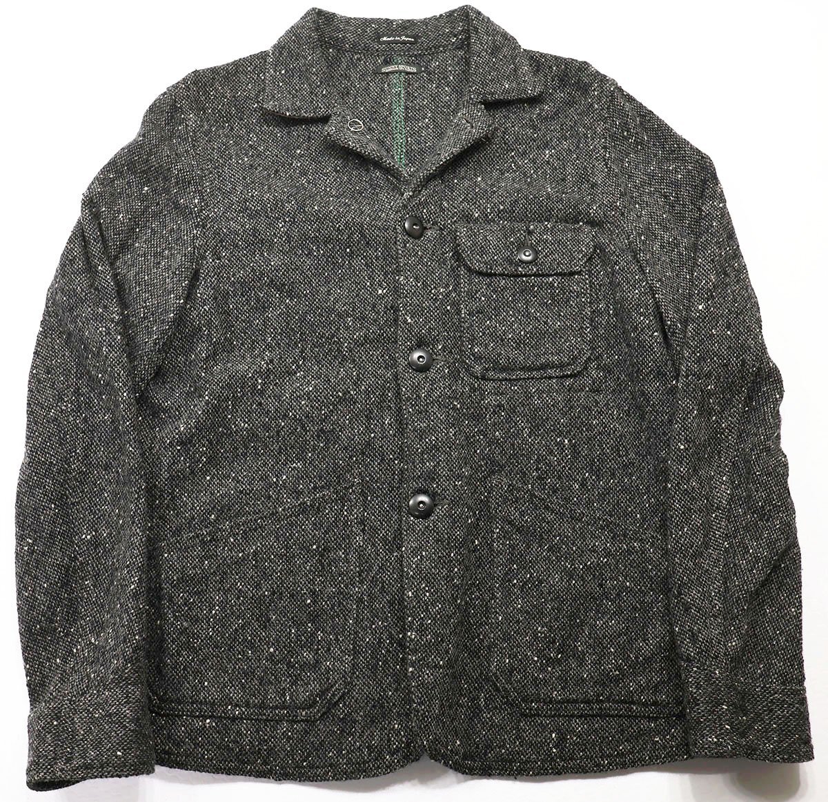 Sunny Sports (サニースポーツ) Nep Tweed Coverall Jacket / ネップツイード カバーオールジャケット 美品 ブラック size S拍卖