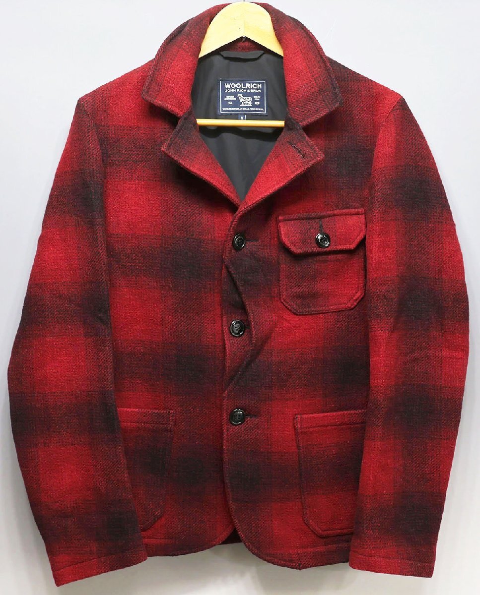 Woolrich (ウールリッチ) Wool Hunting Jacket / ウール ハンティングジャケット #1002259 美品 レッド size S拍卖
