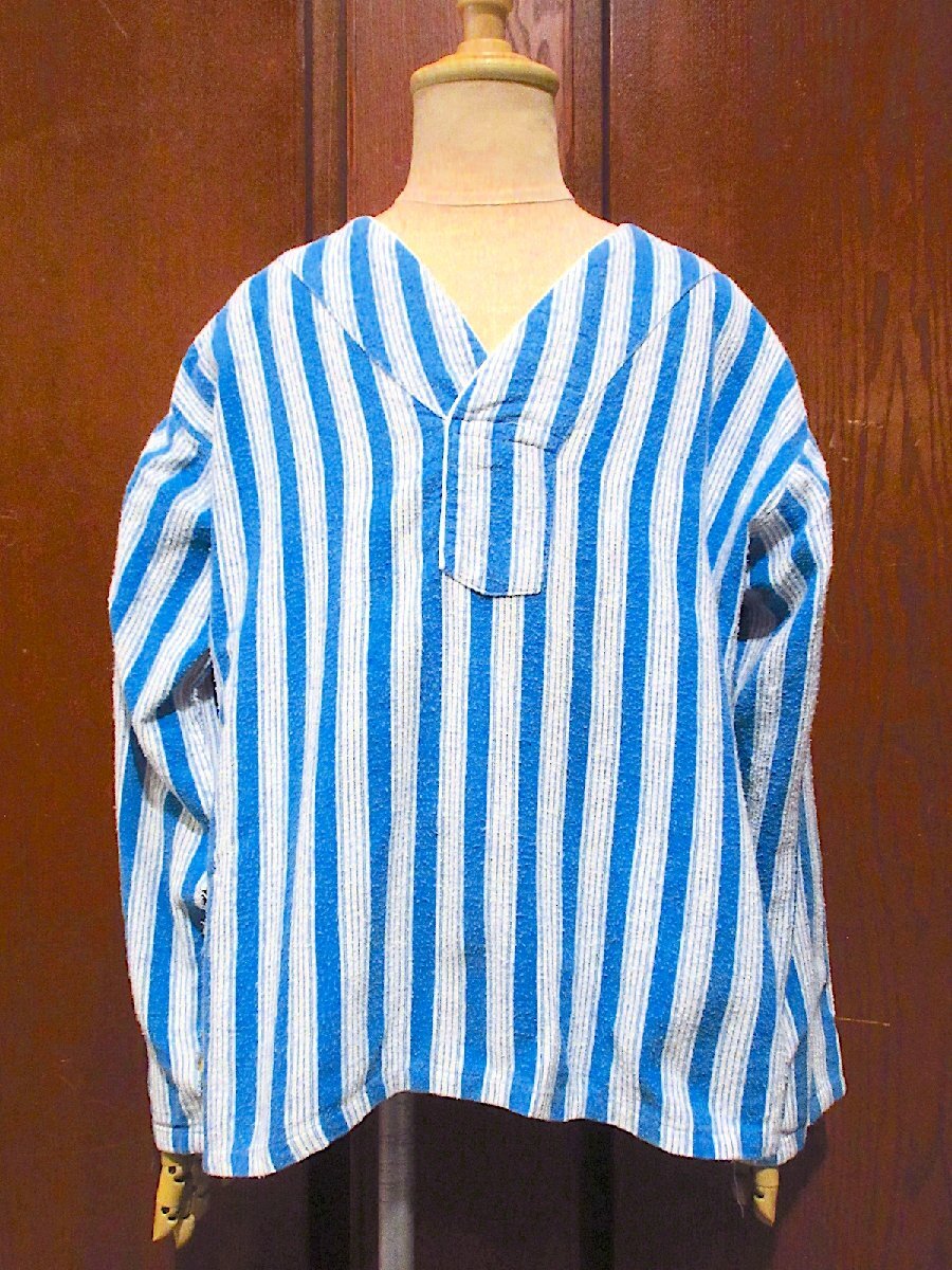 ビンテージ60's●Munsingwearキッズストライププリントネルスリーピングシャツsize 10●250930m2-k-tshパジャマトップス子ども服拍卖