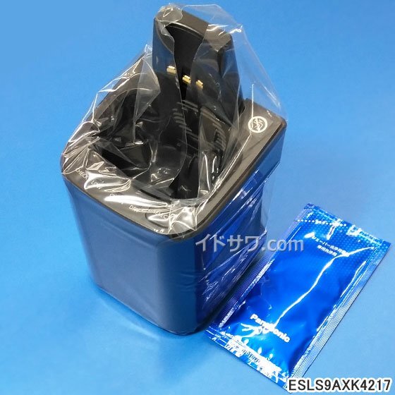 【同梱不可】ESLS9AXK4217 パナソニック 洗浄充電器 洗浄剤1個付き ラムダッシュ用 (ES-LS9AX/ES-LS9N/ES-CLS9AX他用) RC9-23 純正品 新品拍卖