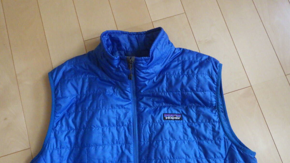 Patagonia PUFF ナノパフ ベスト ブルー 日本人Lサイズ 超美品拍卖