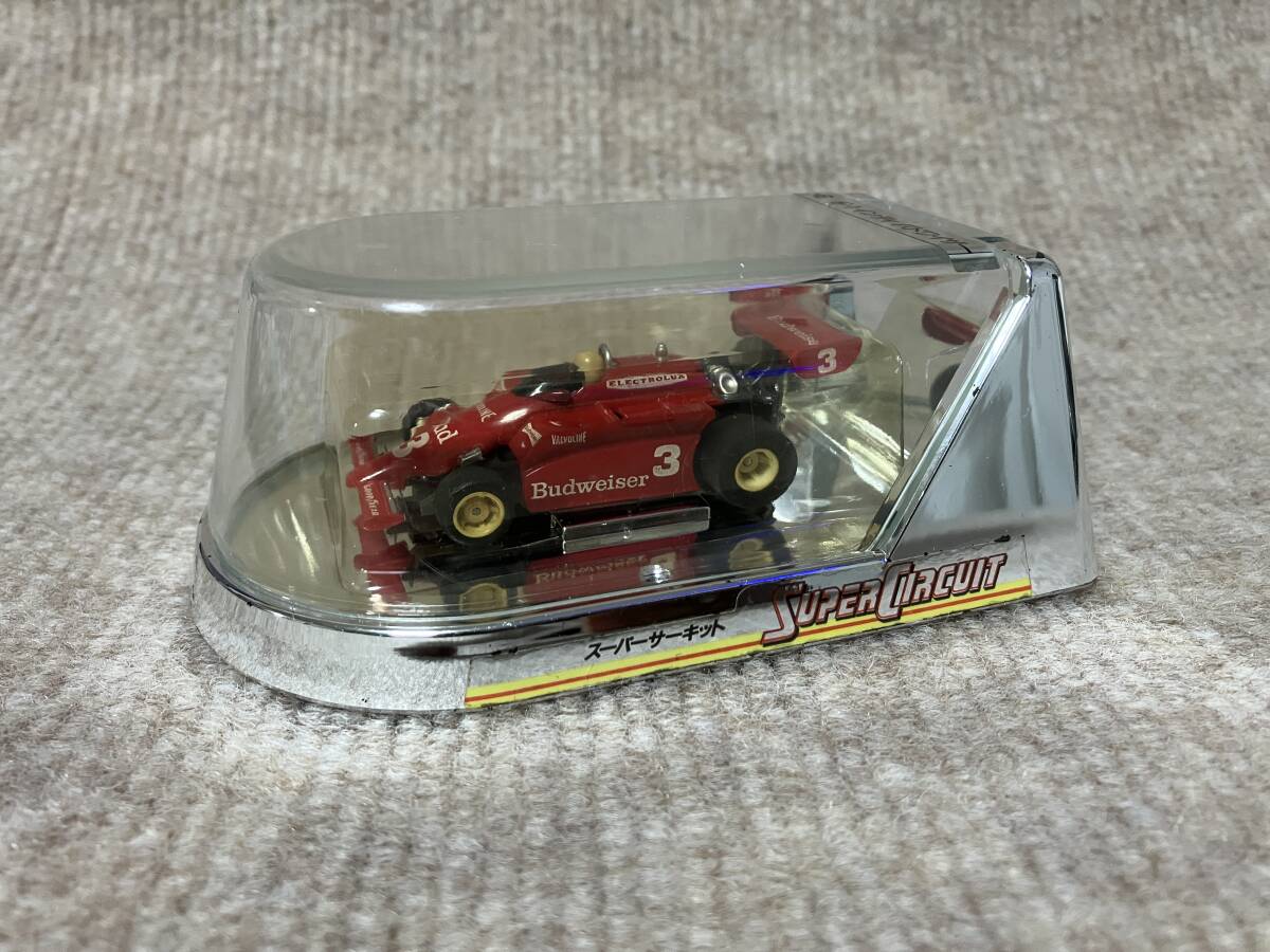 HOスロットカー TYCO マグナム440-X2 X-6 F-1 インディ バドワイザー 中古 動作未確認 INDY500 LOLA MARIO ANDRETTI拍卖