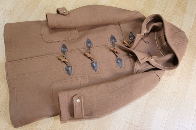 RC85 即決 旧 VAN JAC ヴァンヂャケット ウールメルトン ダッフルコート ロング M アイビー トラッド系 キャメル拍卖