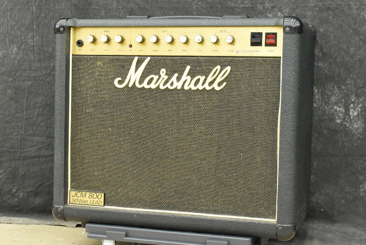 【J】Marshall JCM800 50 watt lead ギターアンプ マーシャル 3088011拍卖